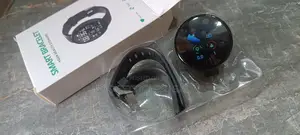 Black Waterproof Smartwatch
