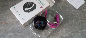 Pink Waterproof Smartwatch