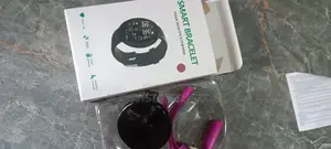 Pink Waterproof Smartwatch