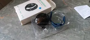 Blue Waterproof Smartwatch