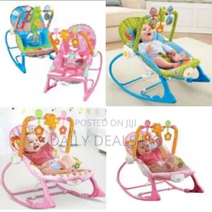 Baby Musical Rocking Chair With Disassembly Toy Bar, 2 Position