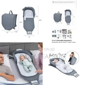 2 in 1 Baby Portable Bassinet and Storage Diaper Bag Waterproof Travel
