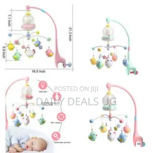 New Music Box Rattles for Kids Baby Toys 0-24 Months Mobile on the Bed
