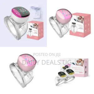 Portable Electric Wireless Breast Pump Machine Milk Extractor, Silent