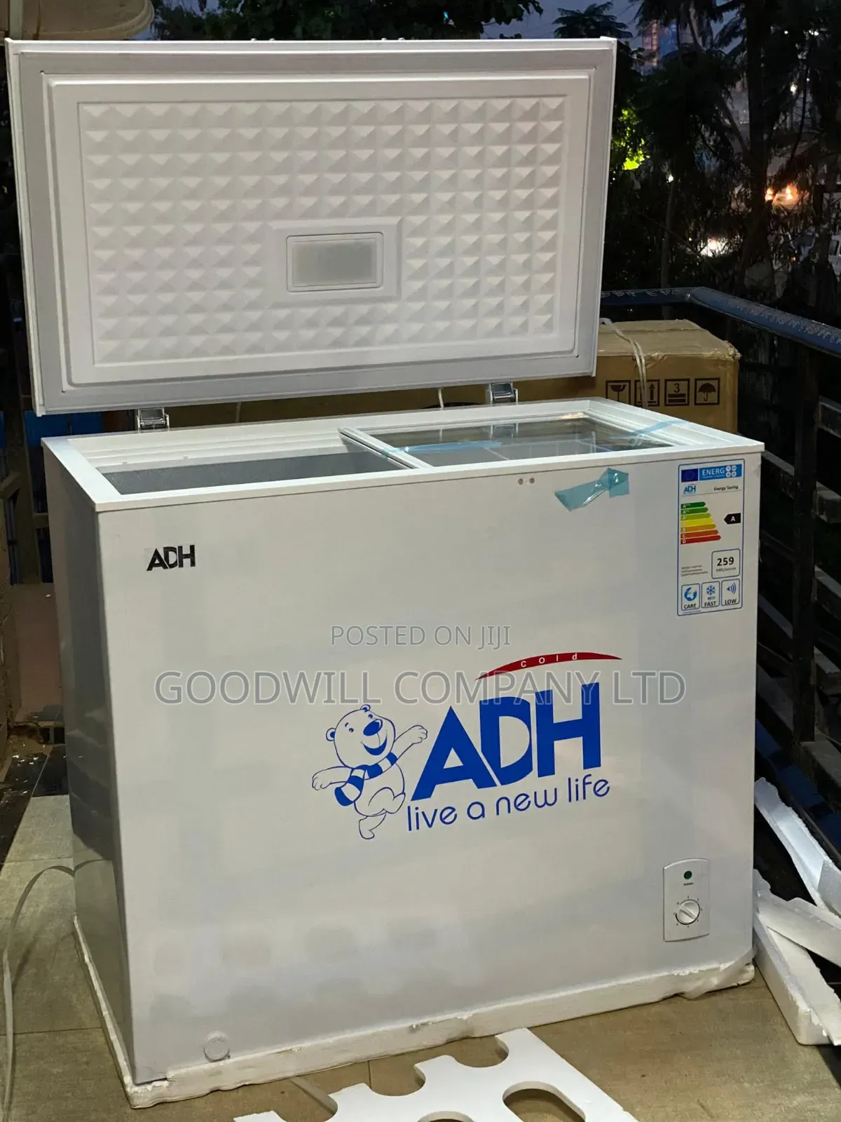250 Liters Adh Chest Freezer Firstmodel