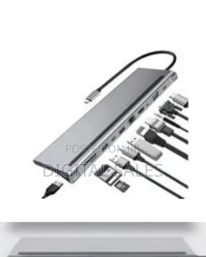 0ten 12 In 1 Multi Port Usb C Dock Type C To Hdmi + 4 Usb A + Pd+ Sd+