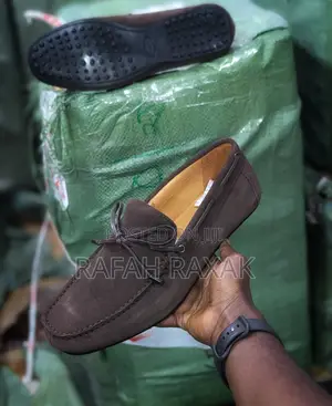 Original Coffee Brown Tod’S Suede Loafer Moccasins