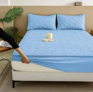 Waterproof Mattress Protector Blue