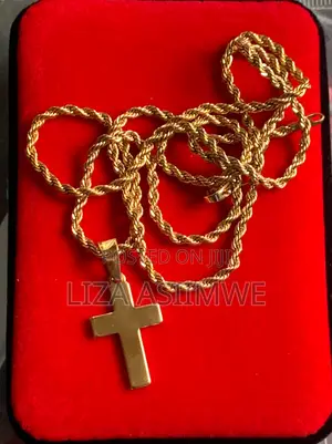 Gold Filled Rope Chain Necklace