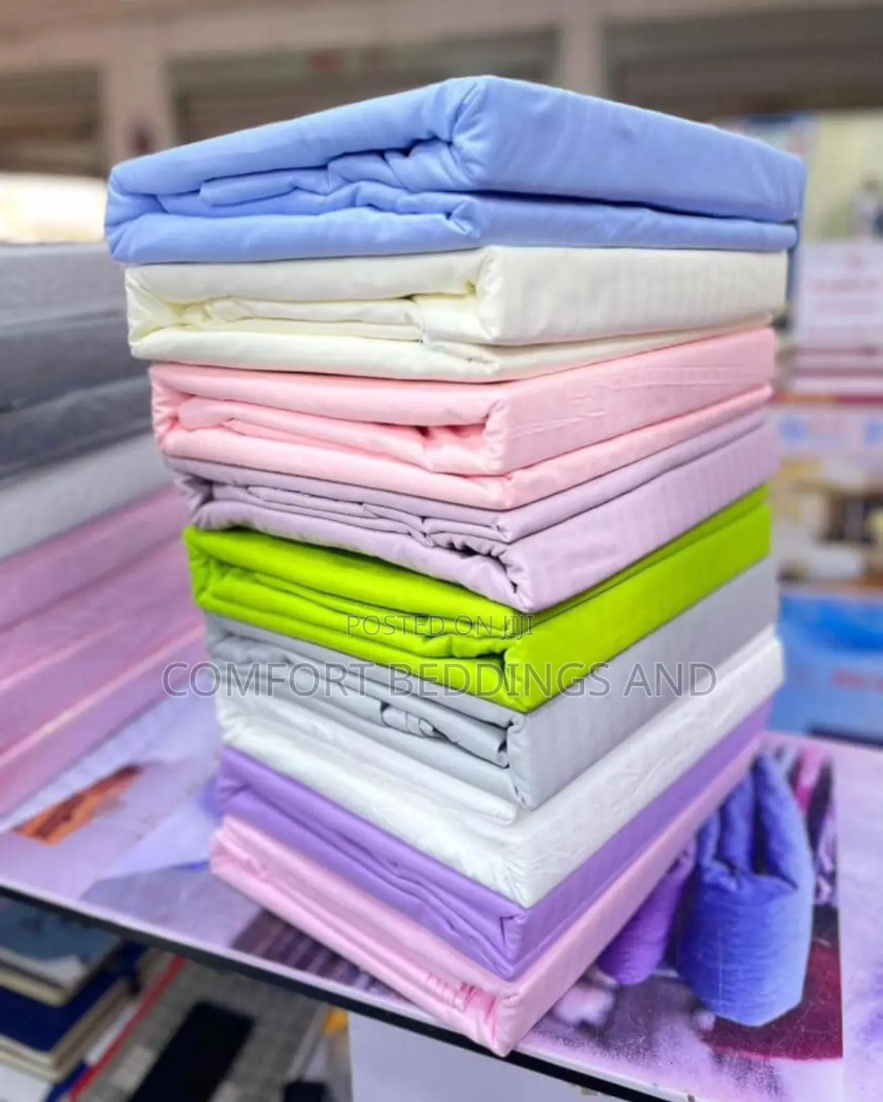 Plain Colour Bedsheets 5*6 6*6