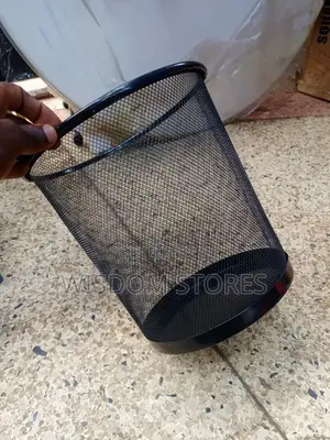 Office Trash Bin Metal- Medium