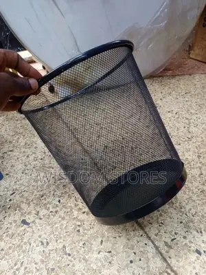 Office Trash Bin Metal- Medium