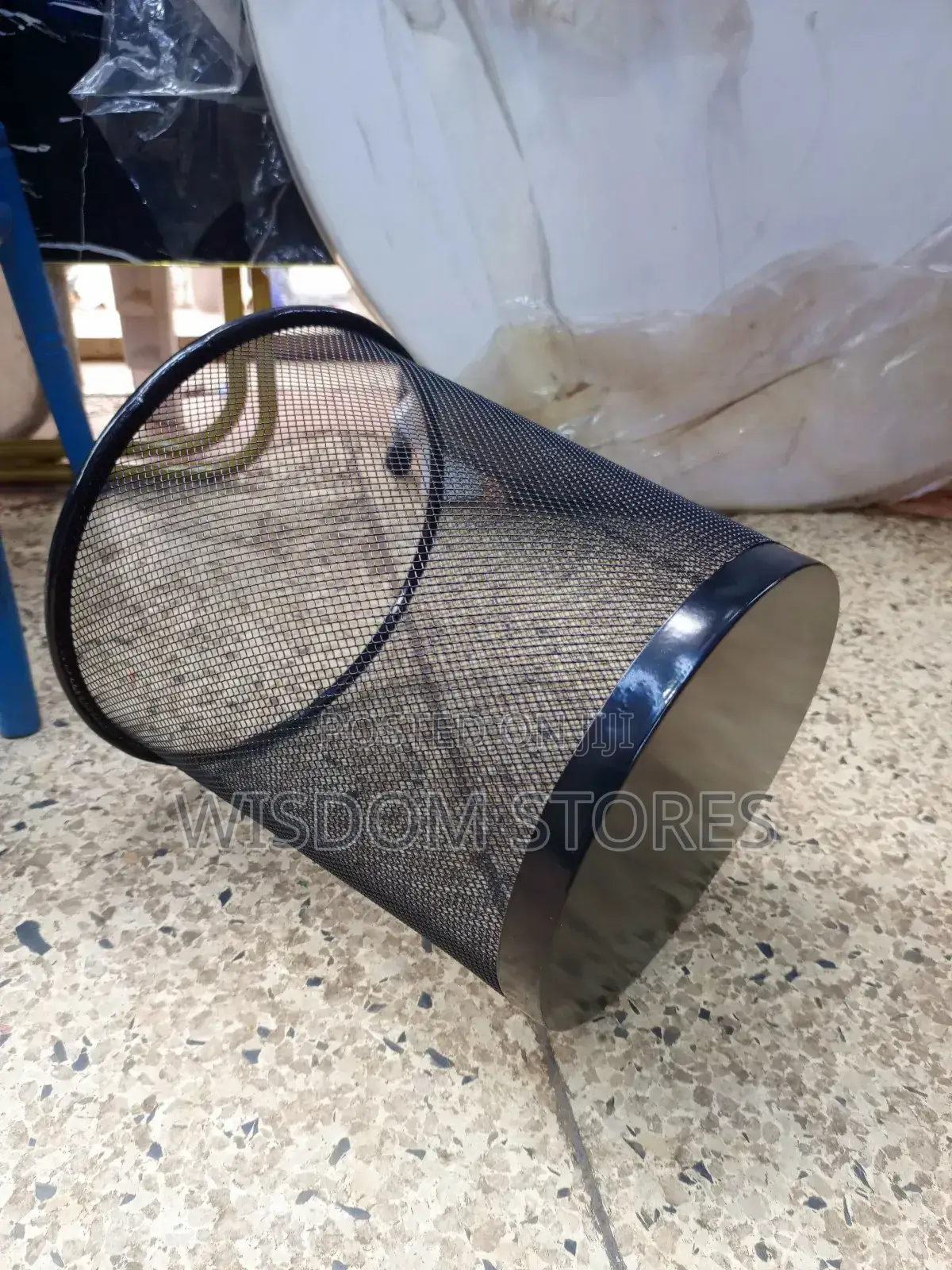 Office Trash Bin Metal- Medium