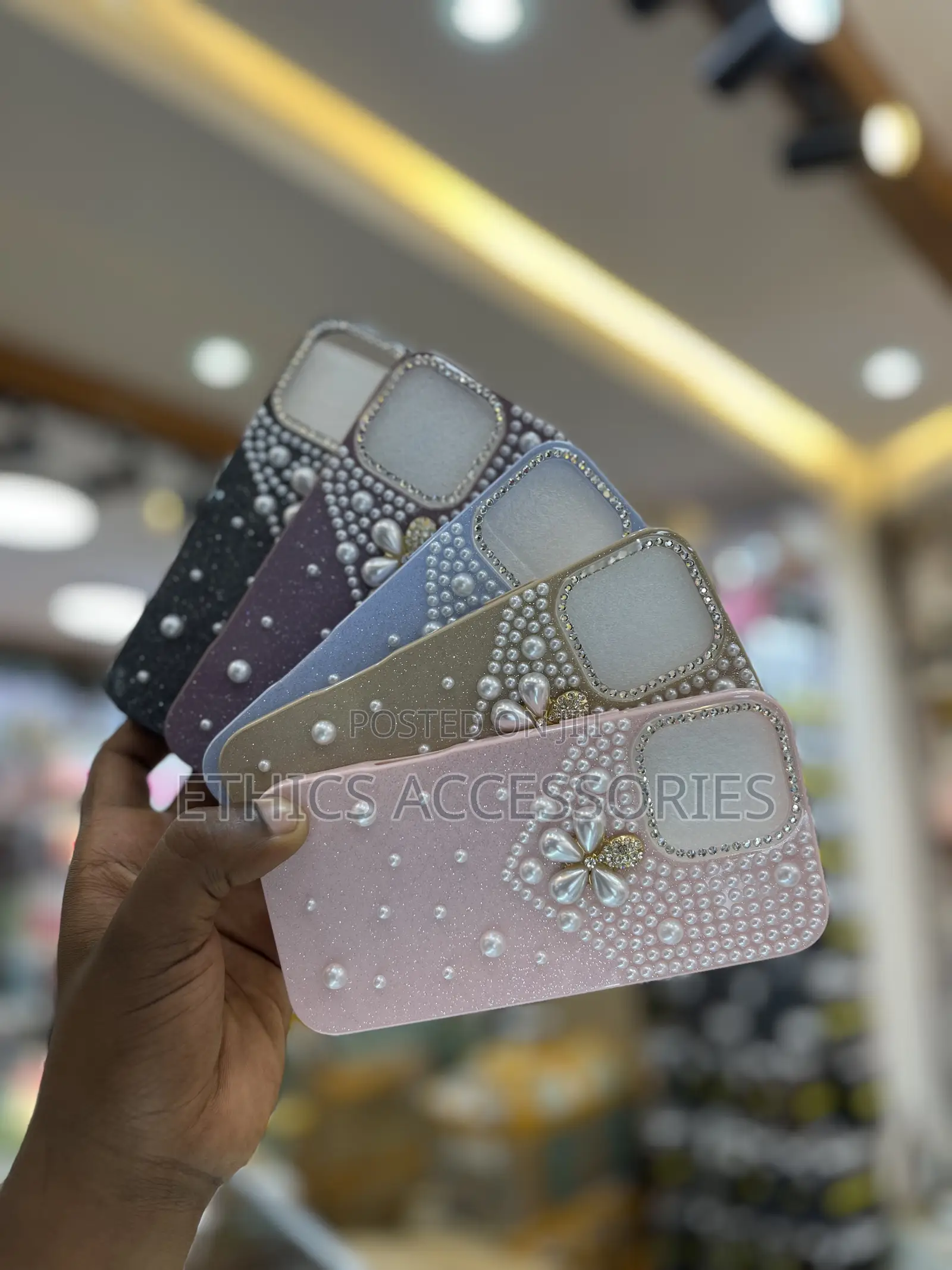 Glitter Pearl Phone Cases