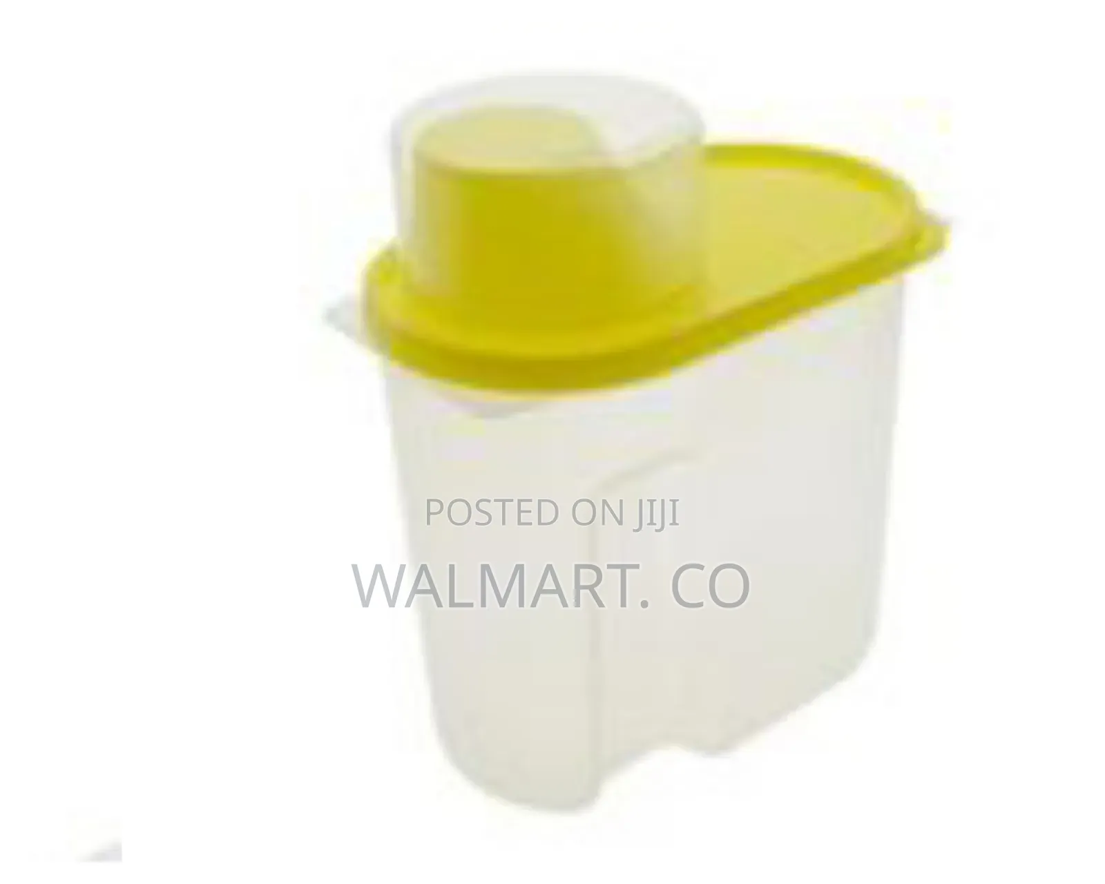 2.5 Litre Food Plastic Storage Grain Container Yellow