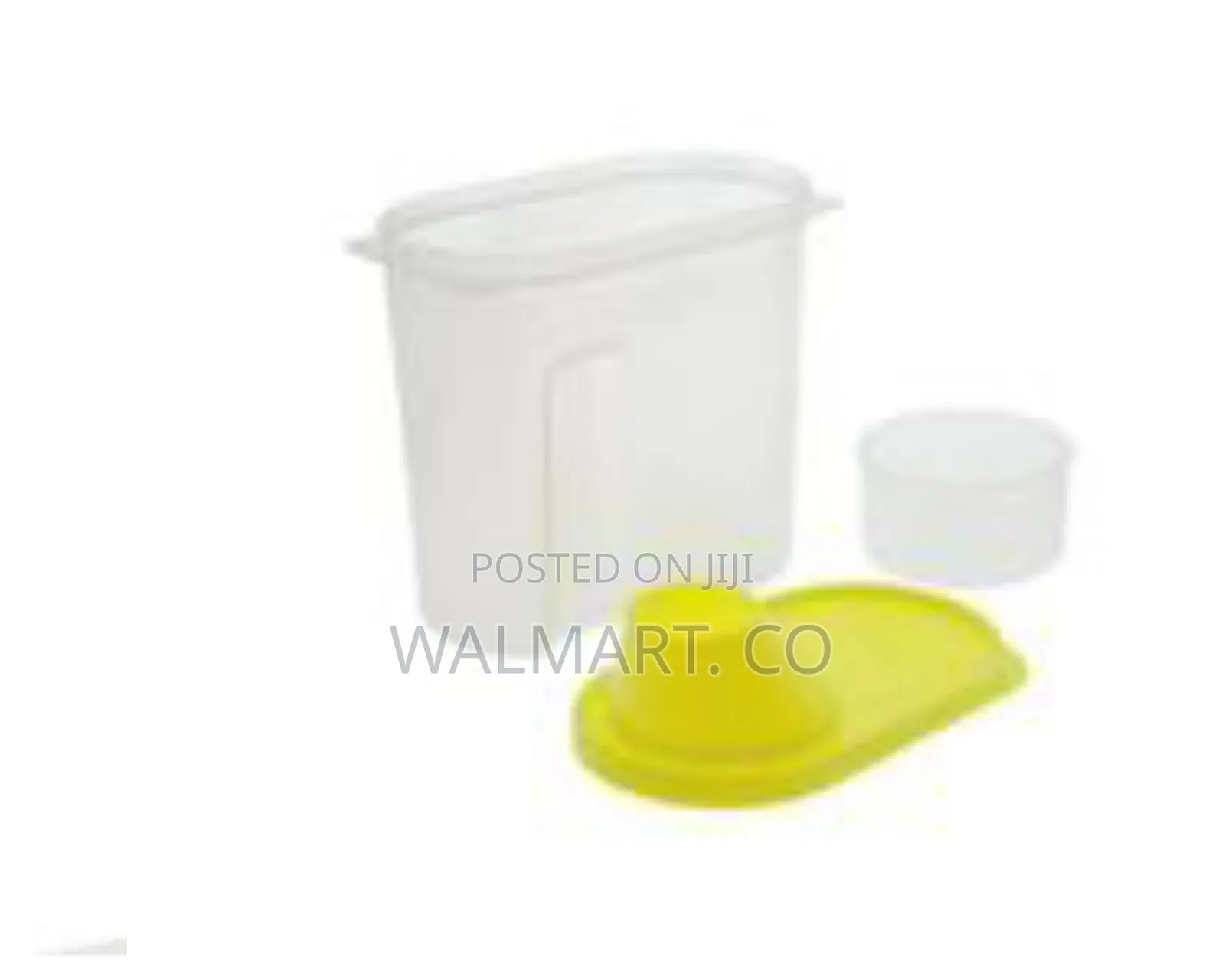 2.5 Litre Food Plastic Storage Grain Container Yellow