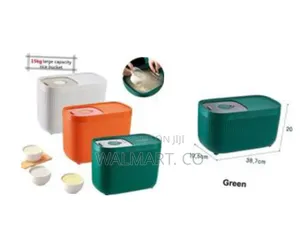 Kitchen Household Rice Bucket Sealed Grain Container 10litres