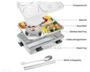 Leak Proof Thermal Insulation 3 Compartment Lunch Boxes