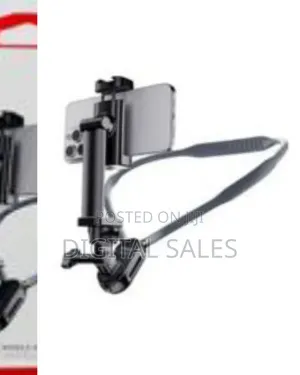 Jmary Mg-01 2 in 1 Magnetic Neck Cell Phone Holder Mount Stand