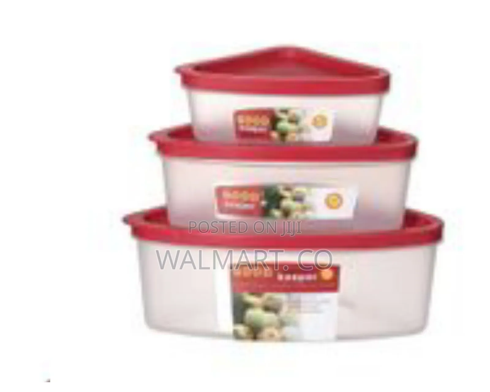 3 Pieces Crisps Boxes Reusable Pizza Storage Container