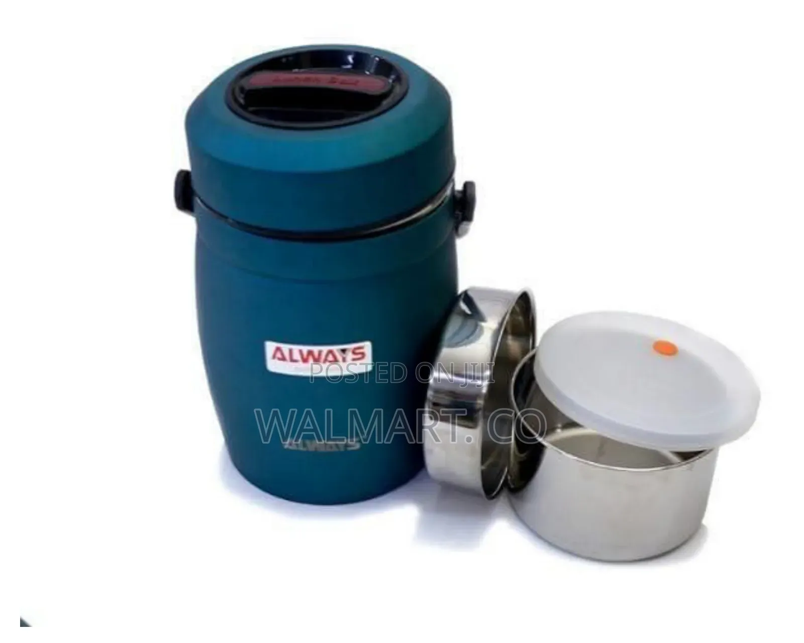 Always Thermal Insulated Vacuum Flask Warmer Lunch Box
