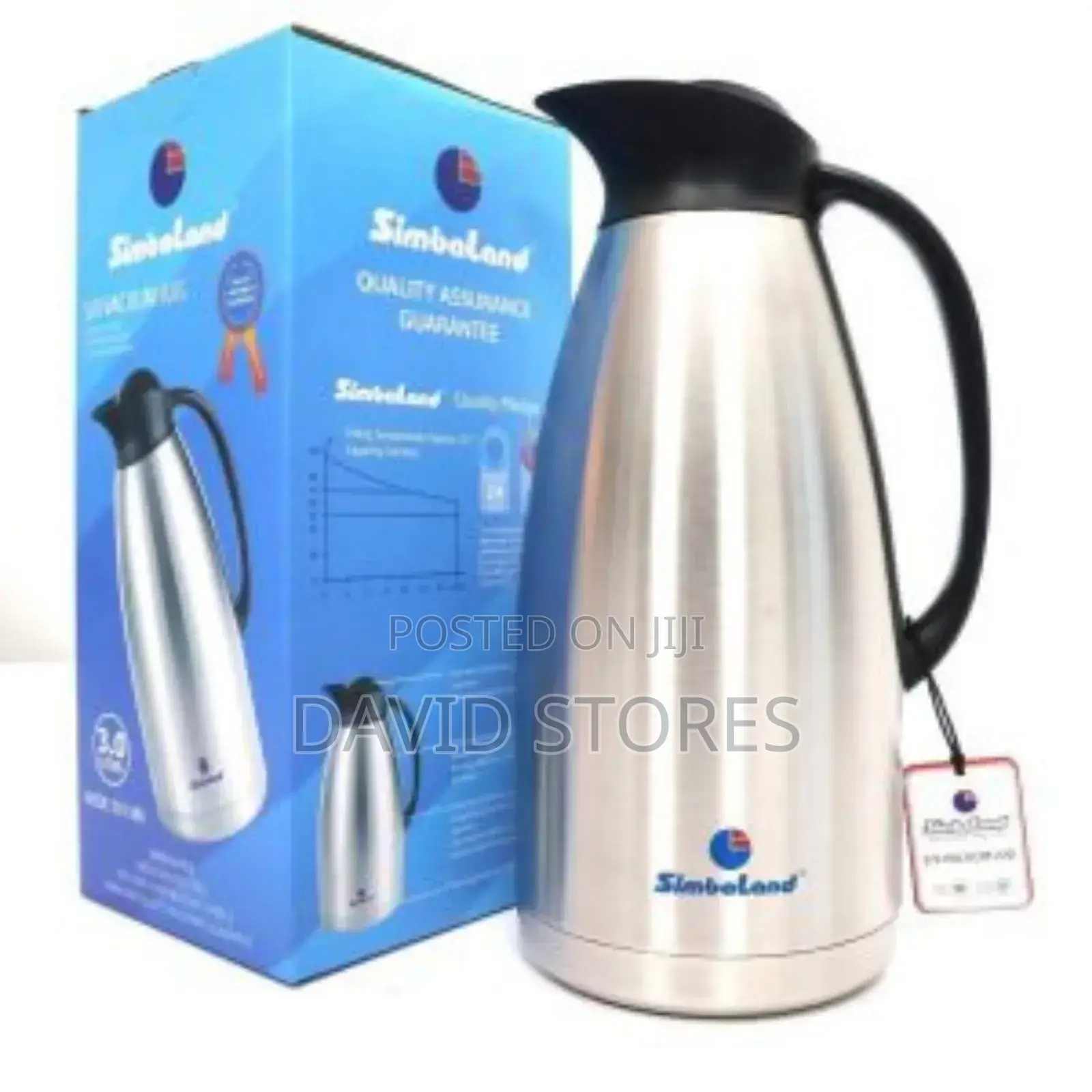 Simbaland 3.Ol Stainless Steel Vacuum Flask