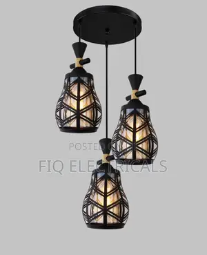 Three Arm Pendant Light