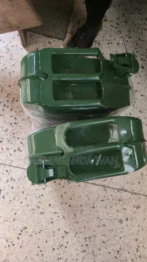 Storage Metal Jerican in Army Green Colur