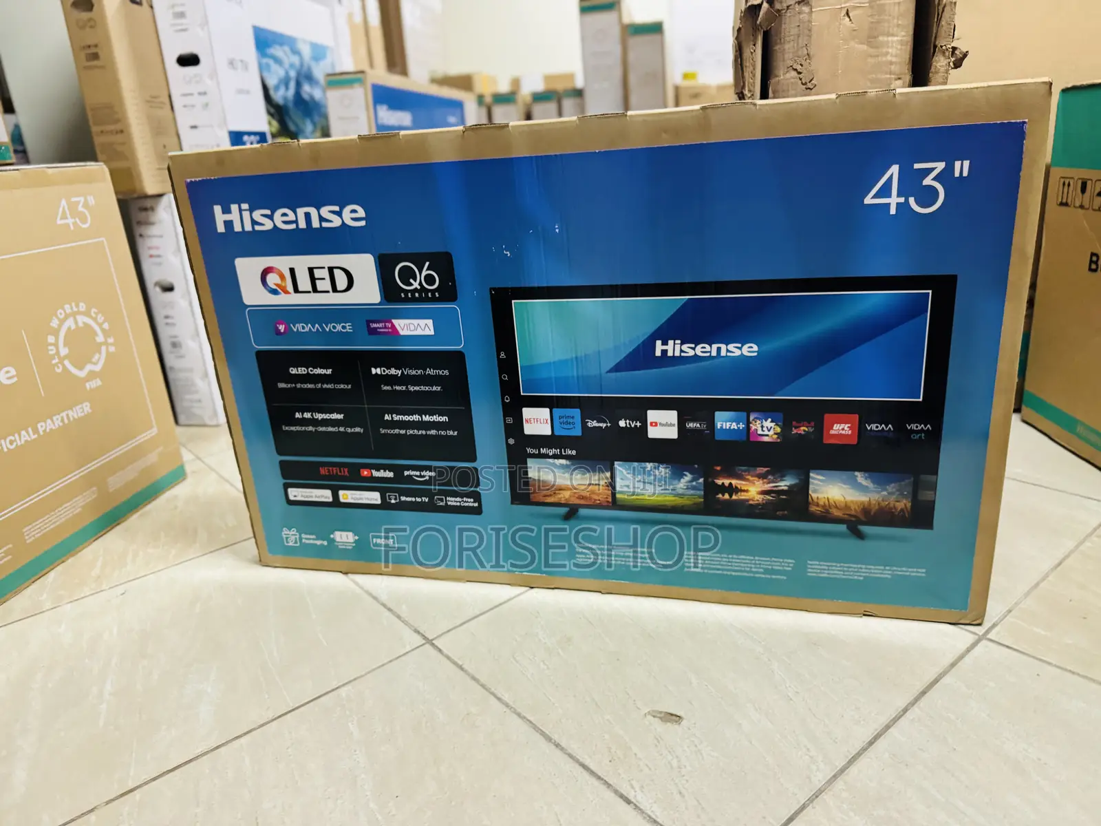 Hisense 43inch Qled Tv 4k