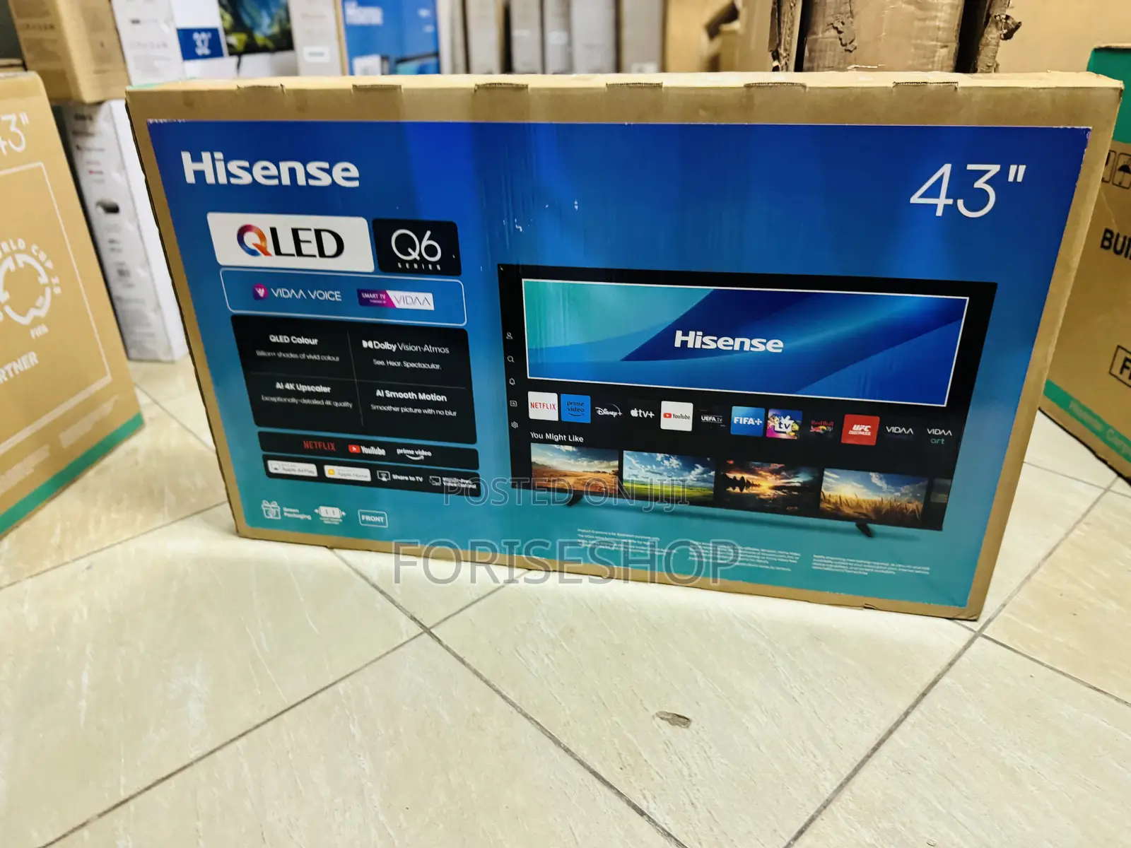 Hisense 43inch Qled Tv 4k