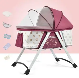Baby Foldable Bed With Net