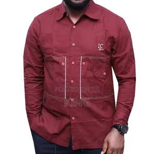 Traditional Kitengi Linen Shirt