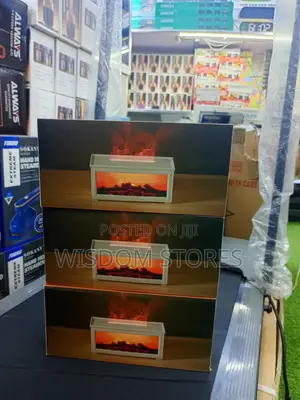 Fireplace Flame Aroma Diffuser and Humidifier.