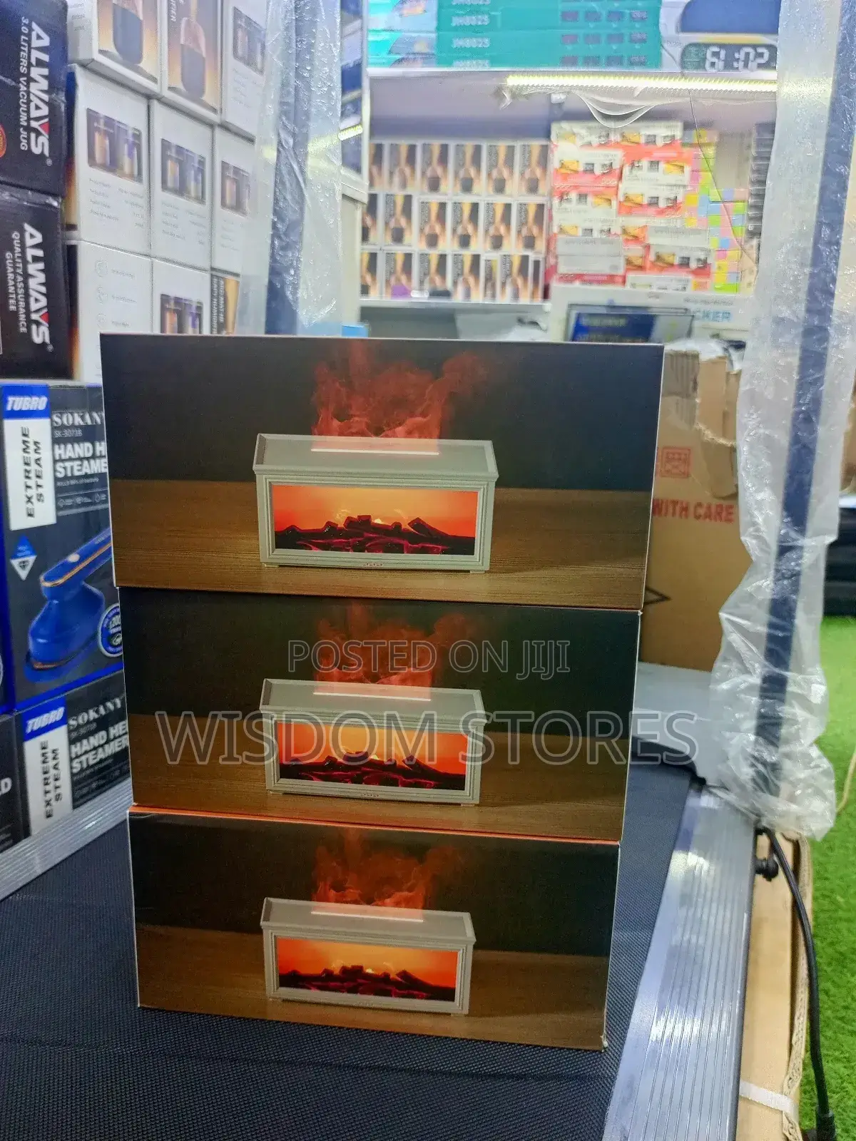 Fireplace Flame Aroma Diffuser and Humidifier.