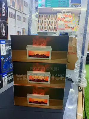 Fireplace Flame Aroma Diffuser and Humidifier.