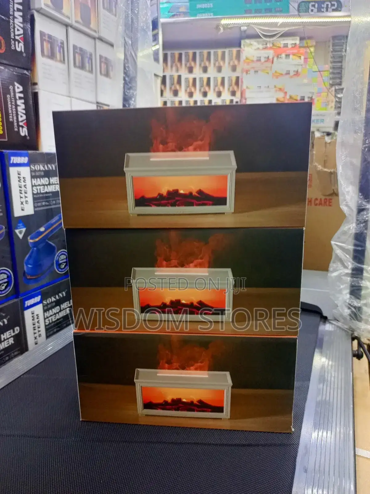 Fireplace Flame Aroma Diffuser and Humidifier.