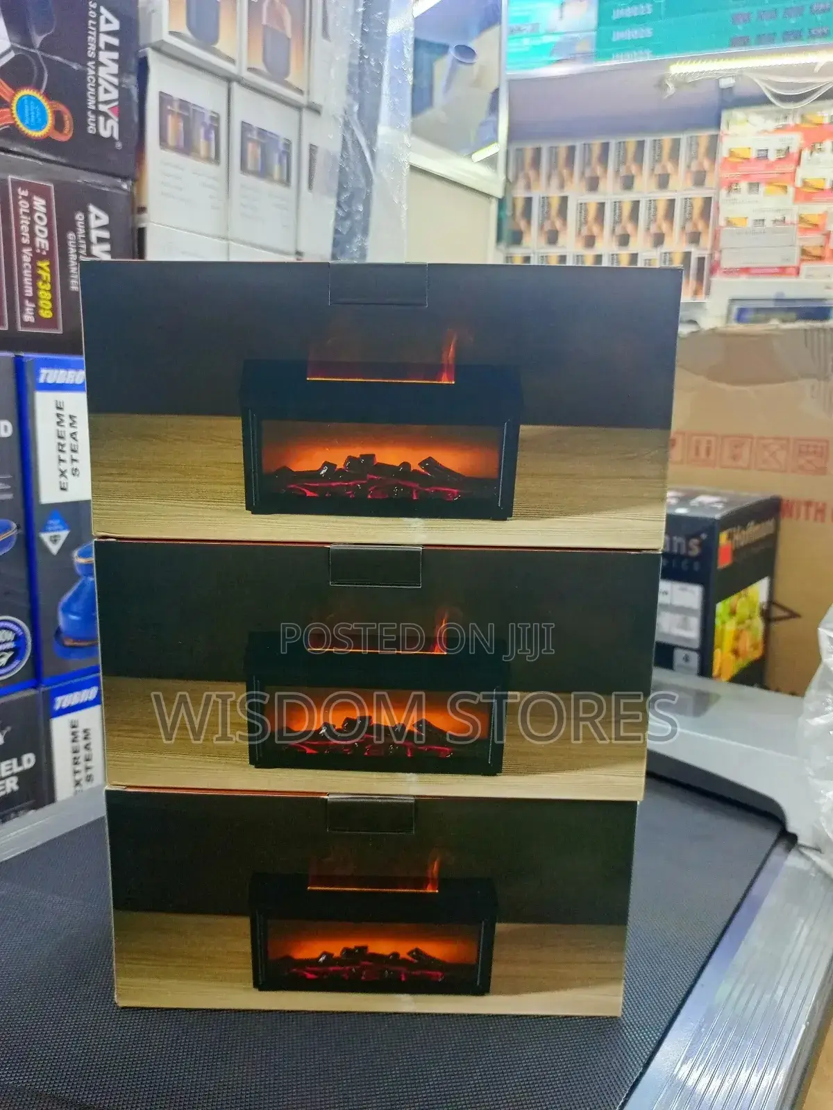 Fireplace Flame Aroma Diffuser and Humidifier.