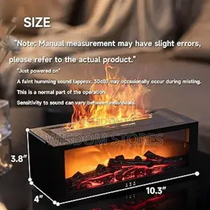 Fireplace Flame Air Diffuser Humidifier,