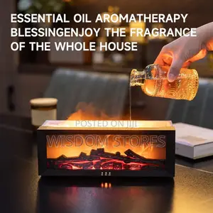 Fireplace Flame Air Diffuser Humidifier,