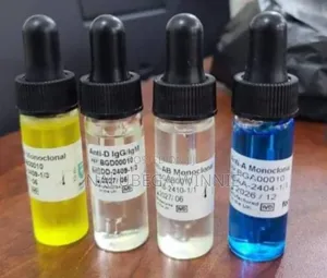 Aset of Blood Grouping Antiseras/ Reagents