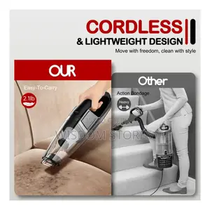 Cordless Rechargeable Handheld Car Vacuum Cleaner