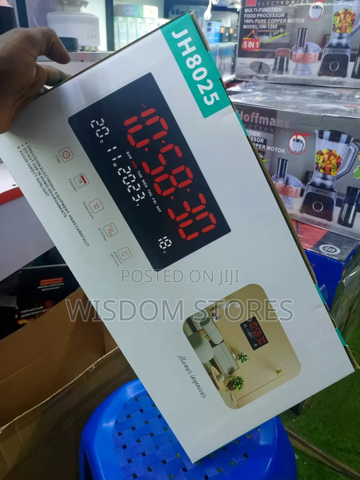 Jh8025 Digital Led Wall Clock.