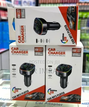 Multifunction Wireless Car Charger and Mp3 Player.
