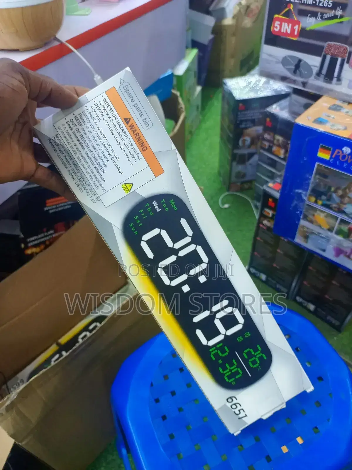 Hoffmans Led Digital Alarm Clock