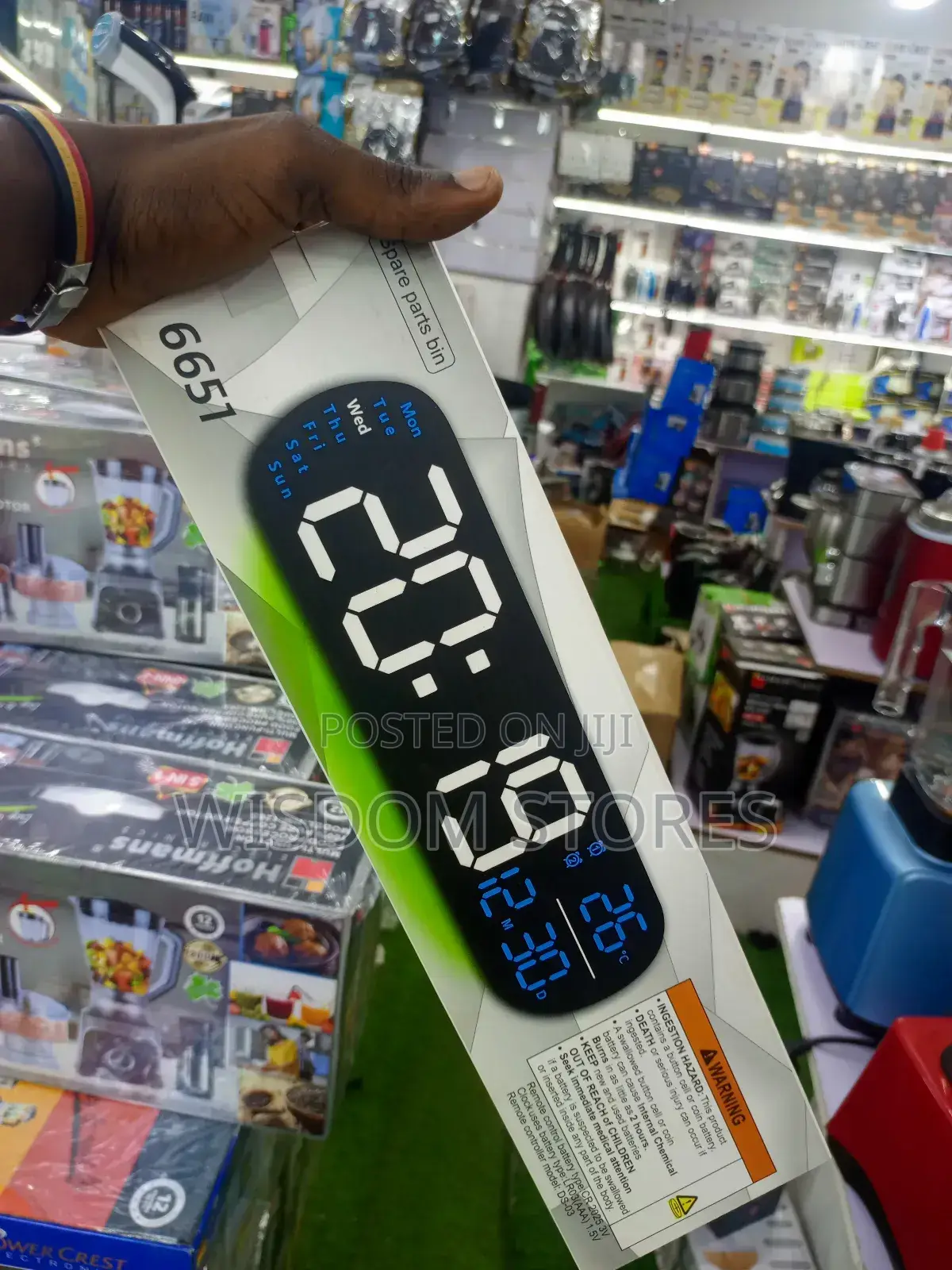 Hoffmans Led Digital Alarm Clock