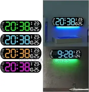Upgraded Digital Wall Clock Large Display