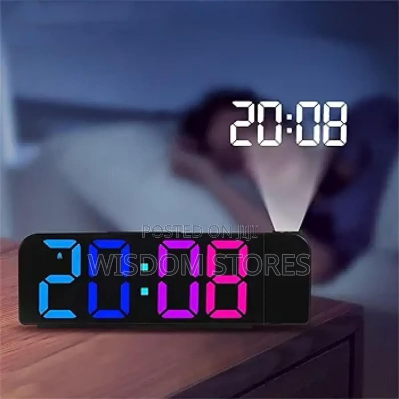 Upgraded Digital Wall Clock Large Display