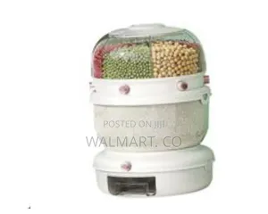 Rice Dispenser Automatic Grain Storage Bin With Double Layer