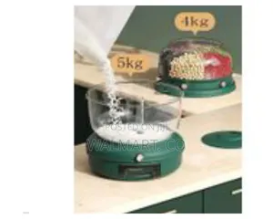 Rice Dispenser Automatic Grain Storage Bin With Double Layer