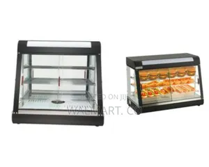 90*45*60cm Countertop Food Warmer Display 3 Shelf Case